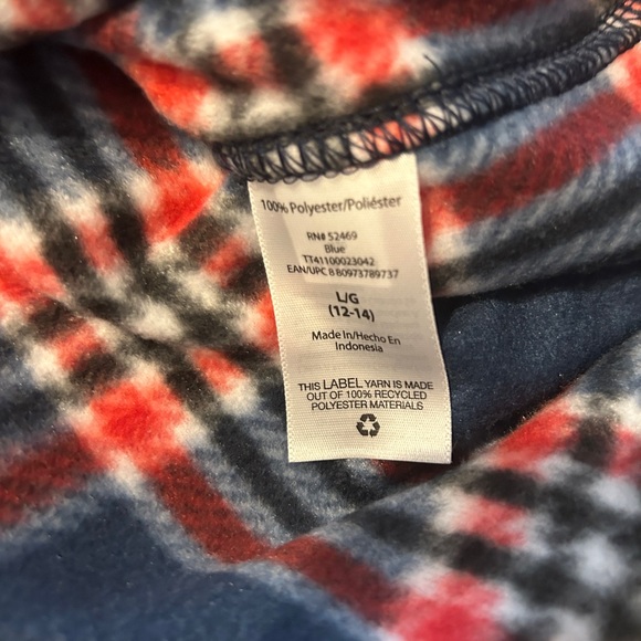 Time and Tru Checkered Plaid Shacket Jacket Large NWT - Picture 8 of 12